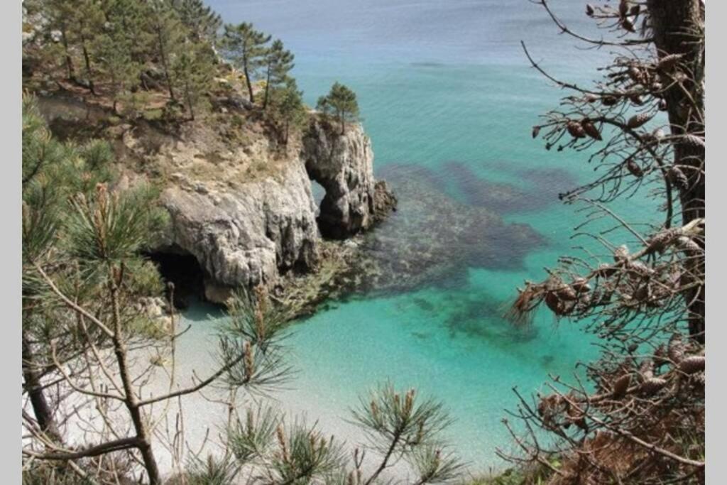 Appartement Vue Sur Mer Morgat Centre Crozon Kültér fotó